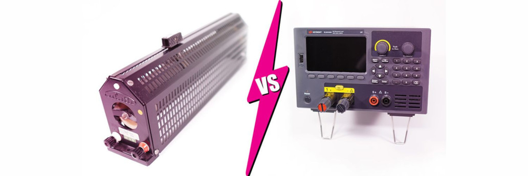 Variable Power Resistors VS. modern Benchtop E-Loads